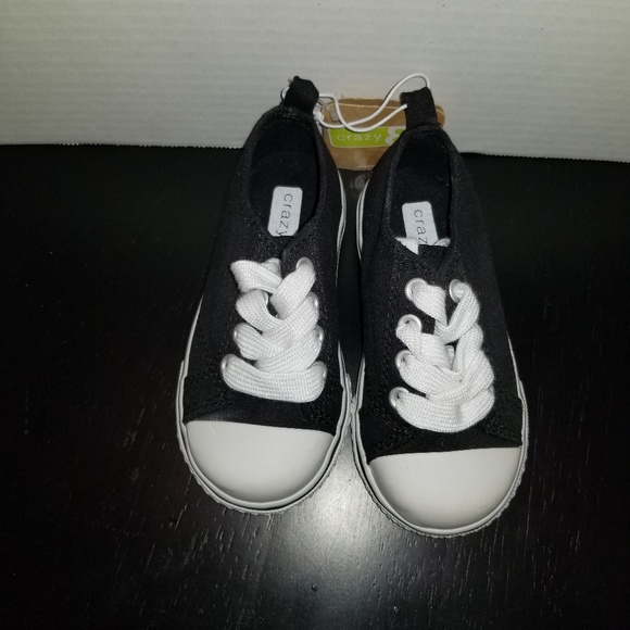 Crazy 8 Other - Boys Black & White Sneakers